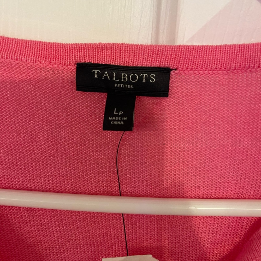 Talbots women’s long sleeve petite tee - Picture 3 of 3